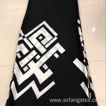 Customized 100% Polyester Nida Printed African Abaya Fabric